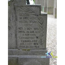 Grafstenen kerkhof Herwen Coll. HKR (59) M.W.Vrehe & L.W. Tangelder